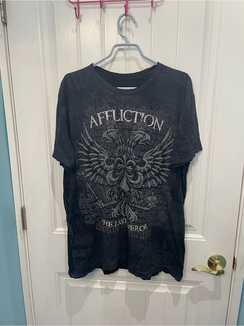 Affliction Fedor Emeliamenko War Bird Last Empire Shirt